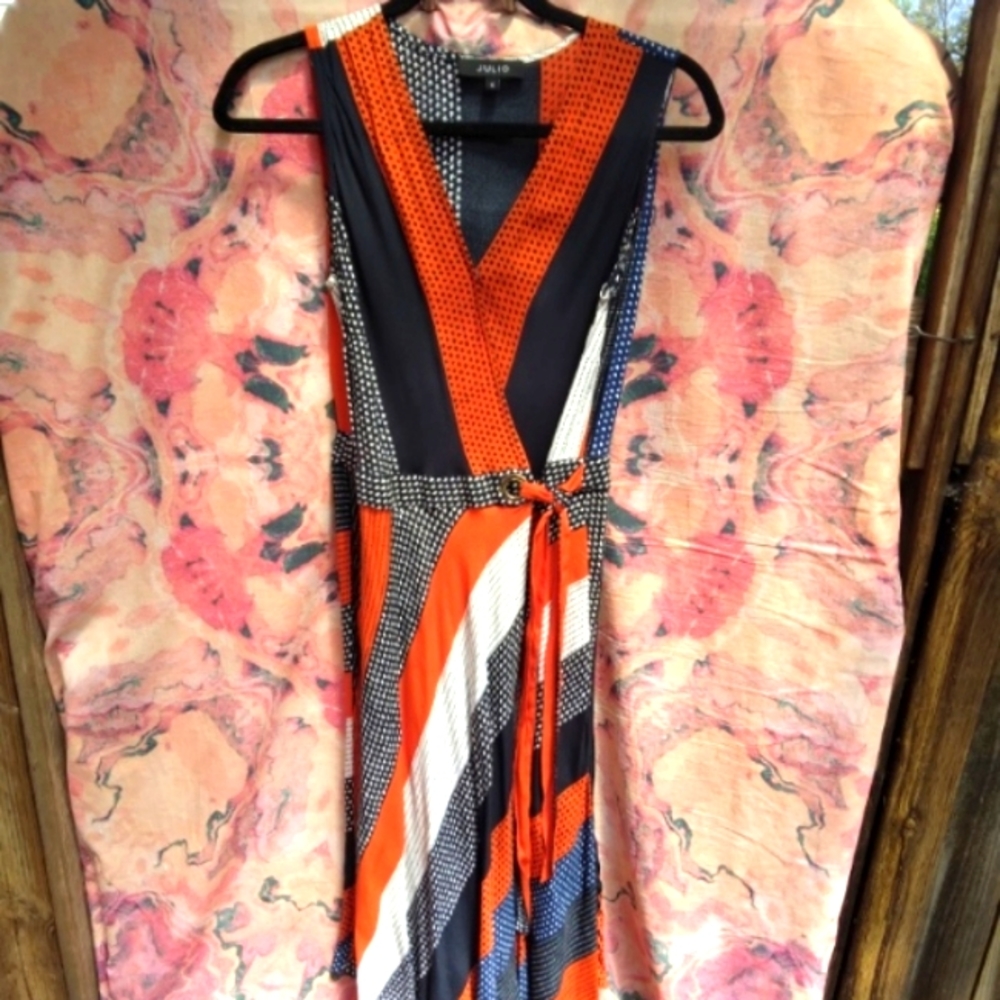 Beautiful wrap dress by Julio